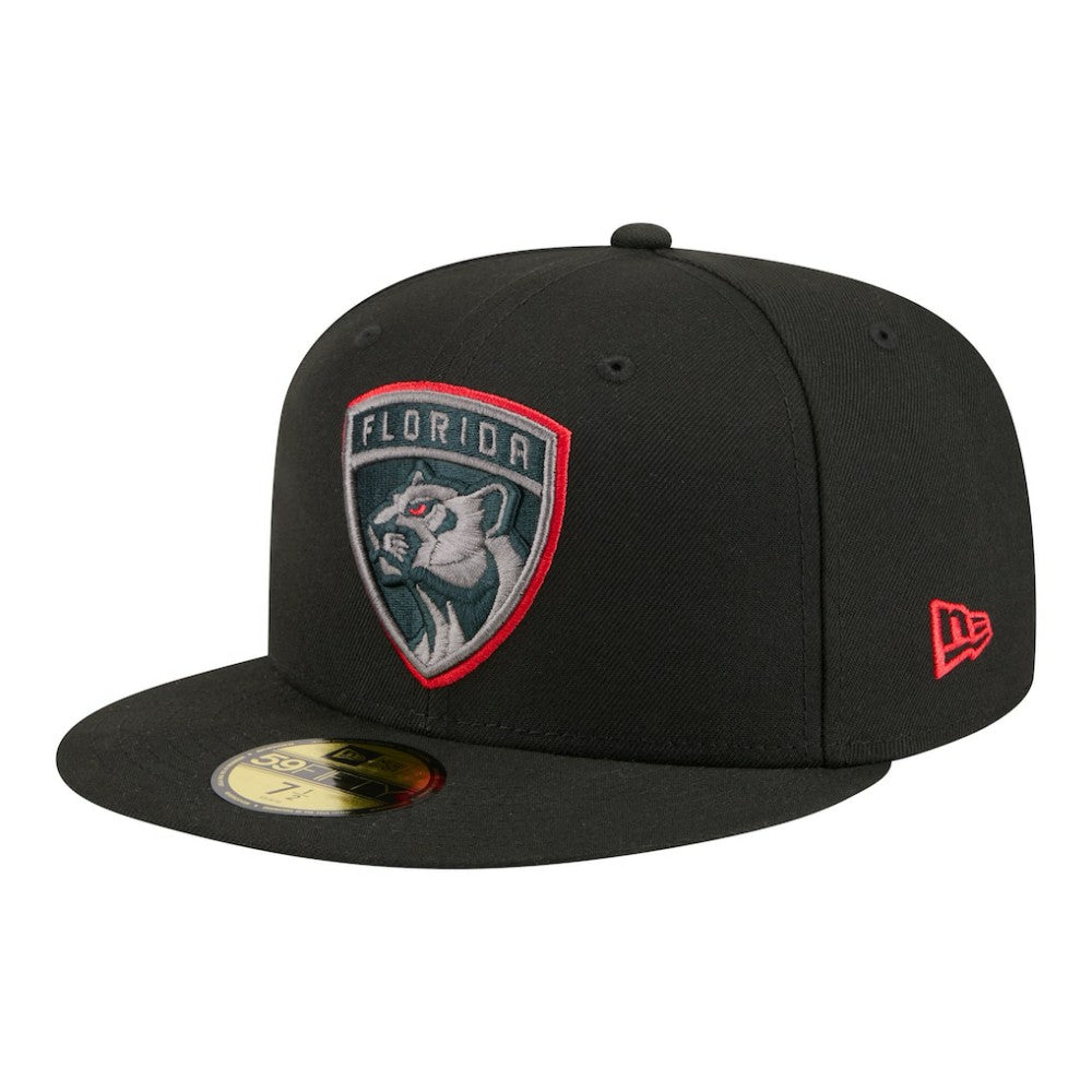 Florida Panthers - New Era Color Pop 59FIFTY Fitted Hat Black