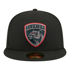 Florida Panthers - New Era Color Pop 59FIFTY Fitted Hat Black