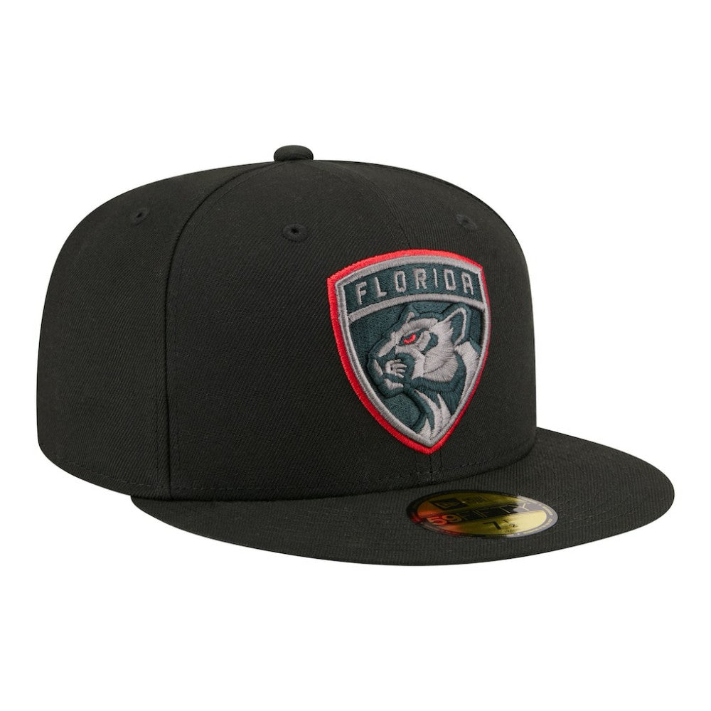 Florida Panthers - New Era Color Pop 59FIFTY Fitted Hat Black