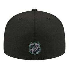 Minnesota Wild - New Era Color Pop 59FIFTY Fitted Hat Black