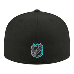 San Jose Sharks - New Era Color Pop 59FIFTY Fitted Hat Black