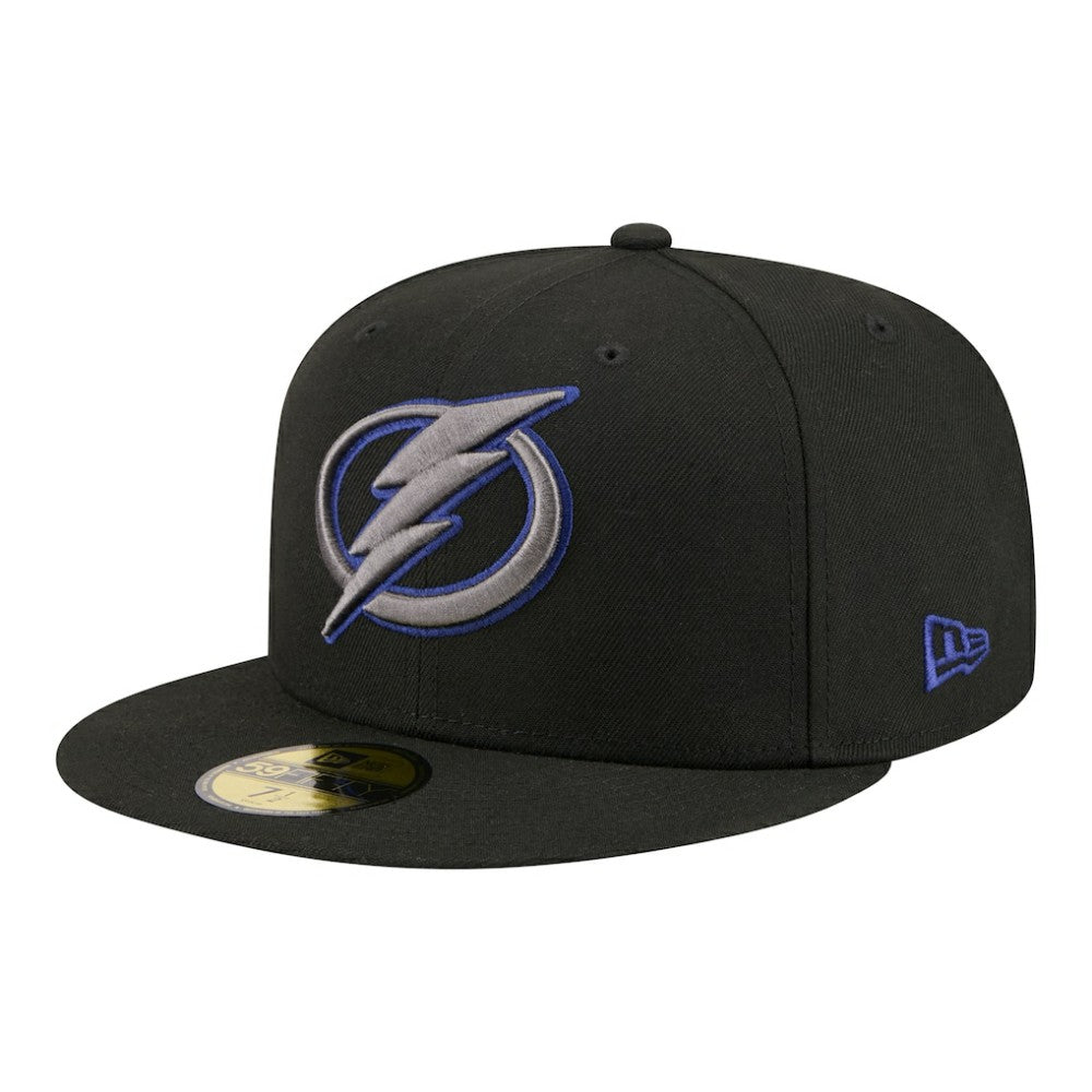Tampa Bay Lightning - New Era Color Pop 59FIFTY Fitted Hat Black