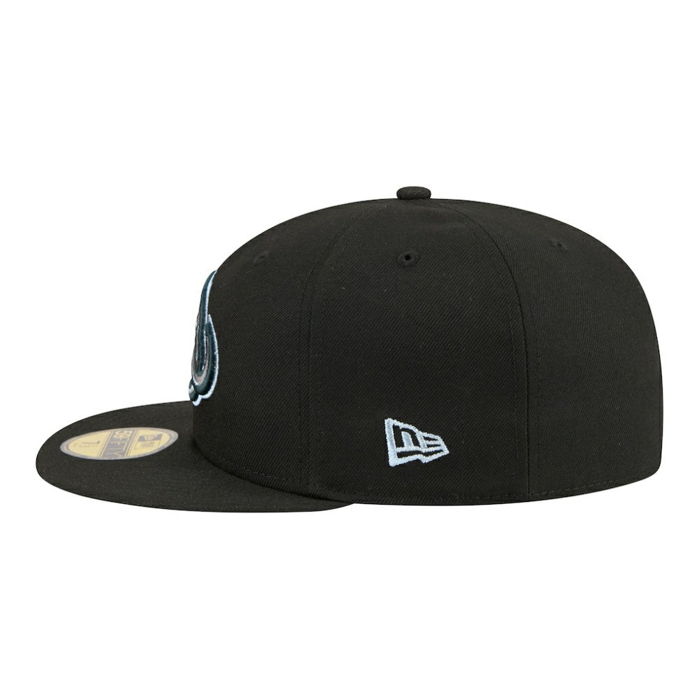 Utah Mammoth - New Era Color Pop 59FIFTY Fitted Hat Black