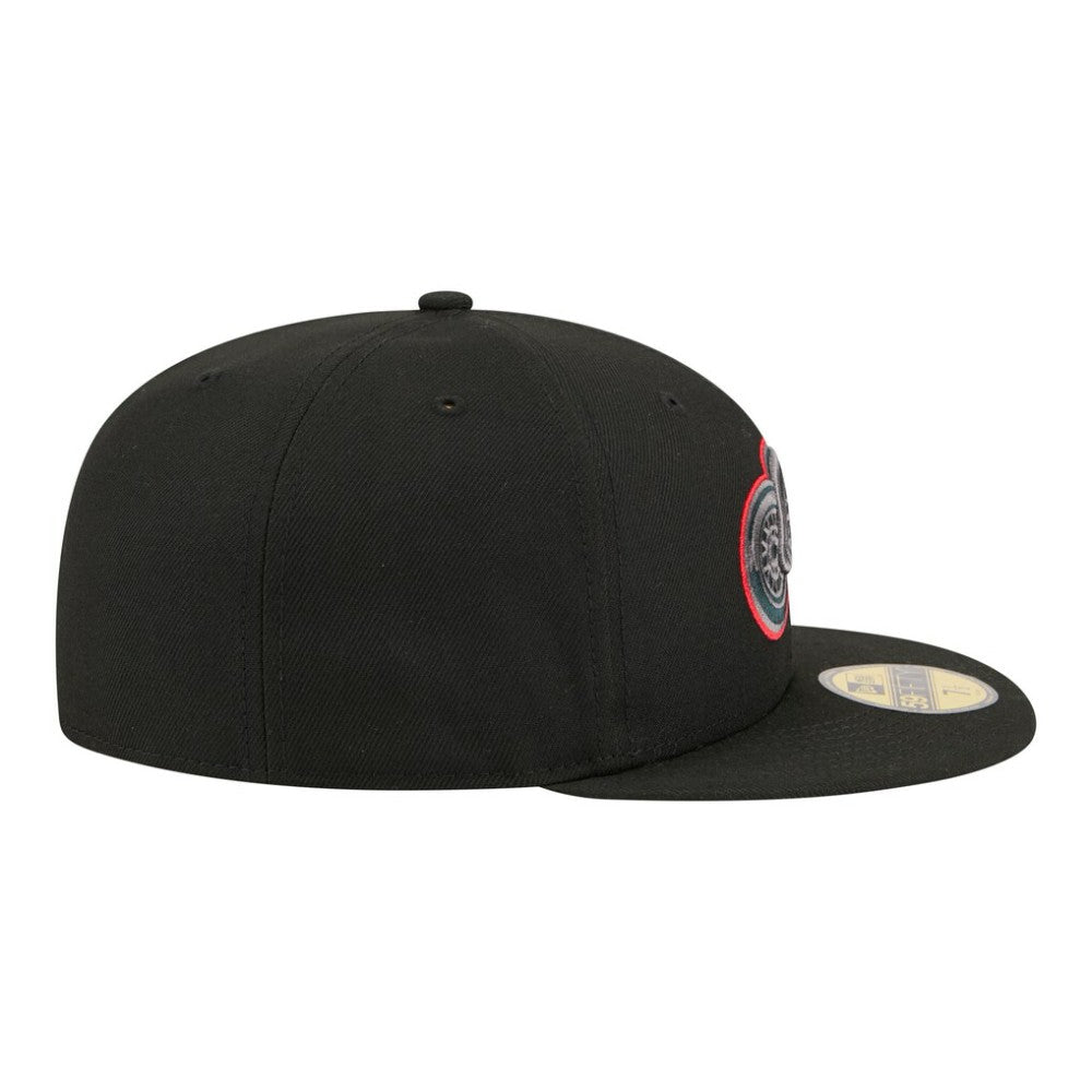 Detroit Red Wings - New Era Color Pop 59FIFTY Fitted Hat Black