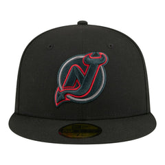 New Jersey Devils - New Era Color Pop 59FIFTY Fitted Hat Black