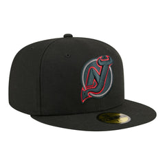 New Jersey Devils - New Era Color Pop 59FIFTY Fitted Hat Black