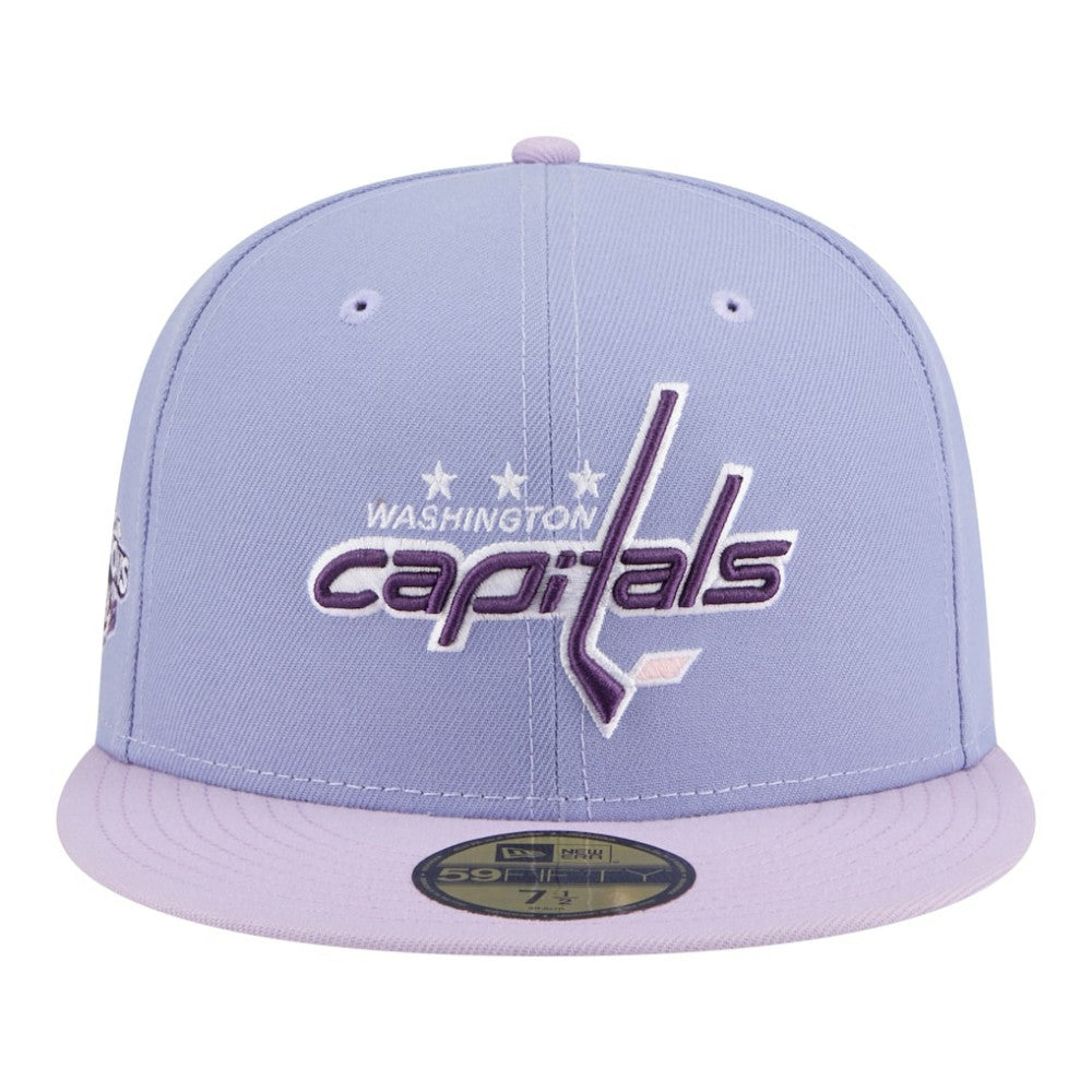 Washington Capitals New Era Lavender Bloom 59FIFTY Fitted Hat Purple/Light Purple