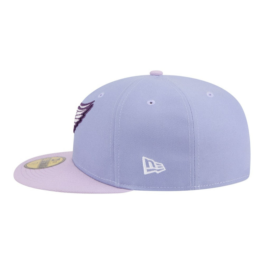 Detroit Red Wings - New Era Lavender Bloom 59FIFTY Fitted Hat Light Purple/Purple