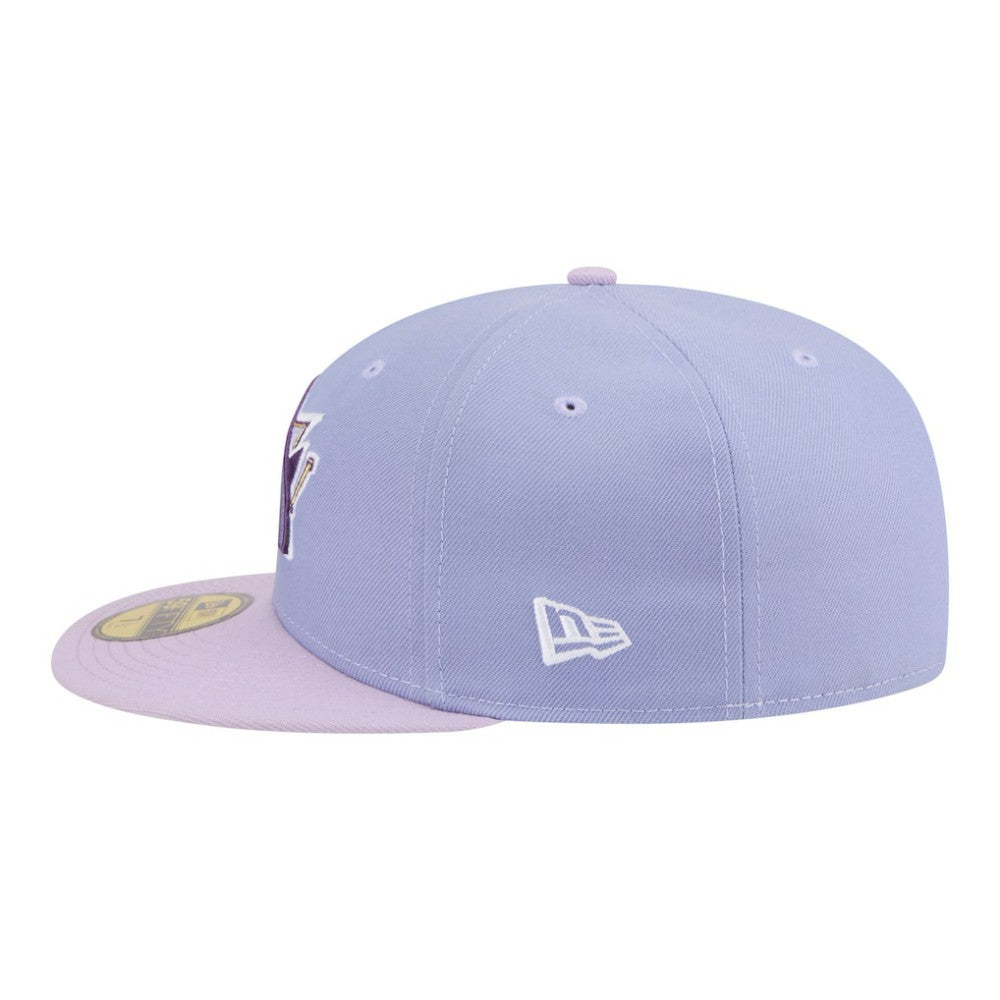 San Jose Sharks - New Era Lavender Bloom 59FIFTY Fitted Hat Light Purple/Purple