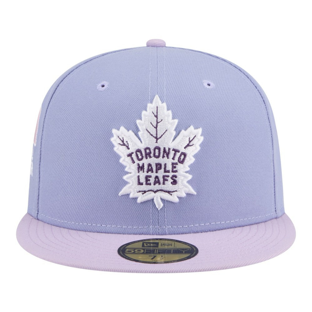 Toronto Maple Leafs - New Era Lavender Bloom 59FIFTY Fitted Hat Light Purple/Purple