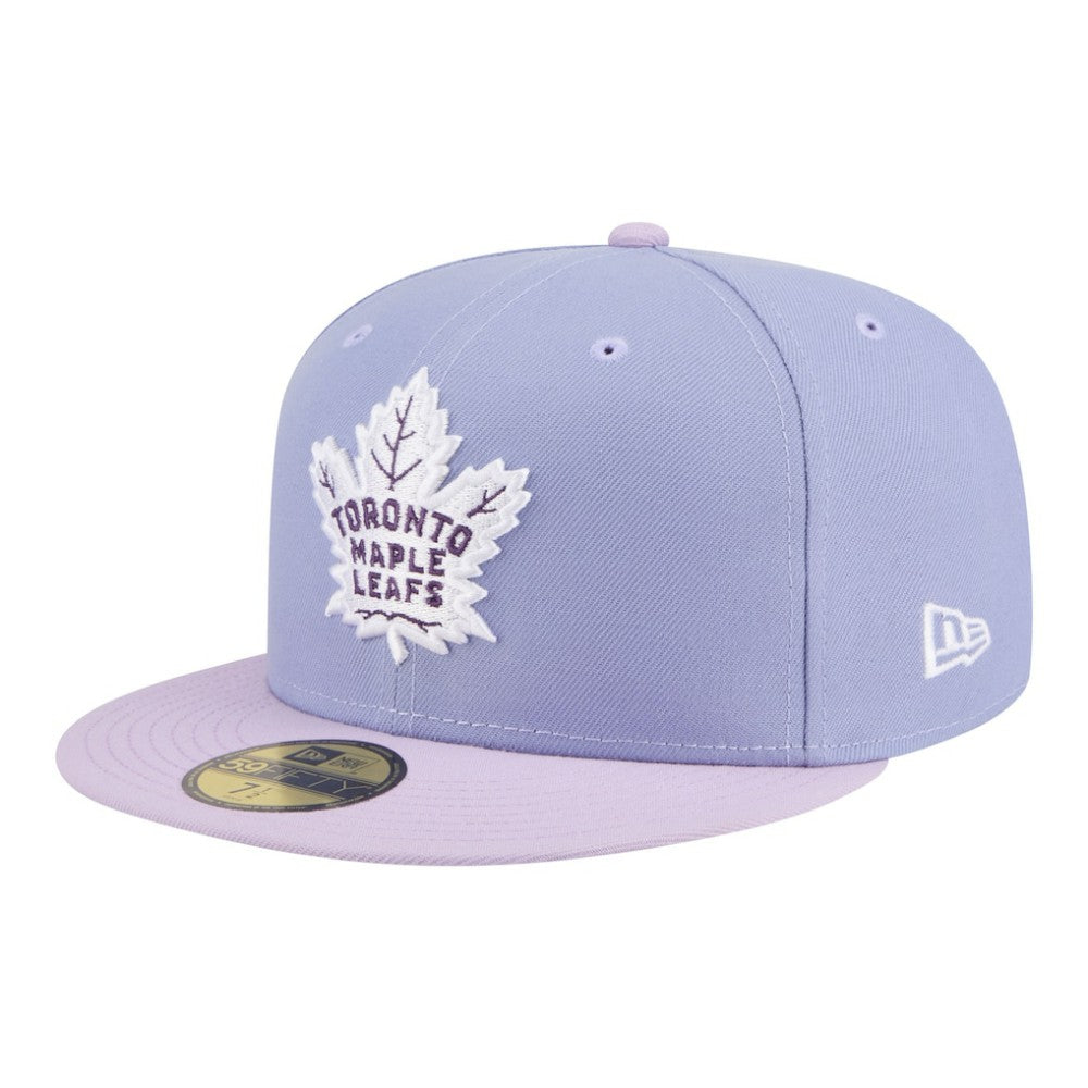 Toronto Maple Leafs - New Era Lavender Bloom 59FIFTY Fitted Hat Light Purple/Purple