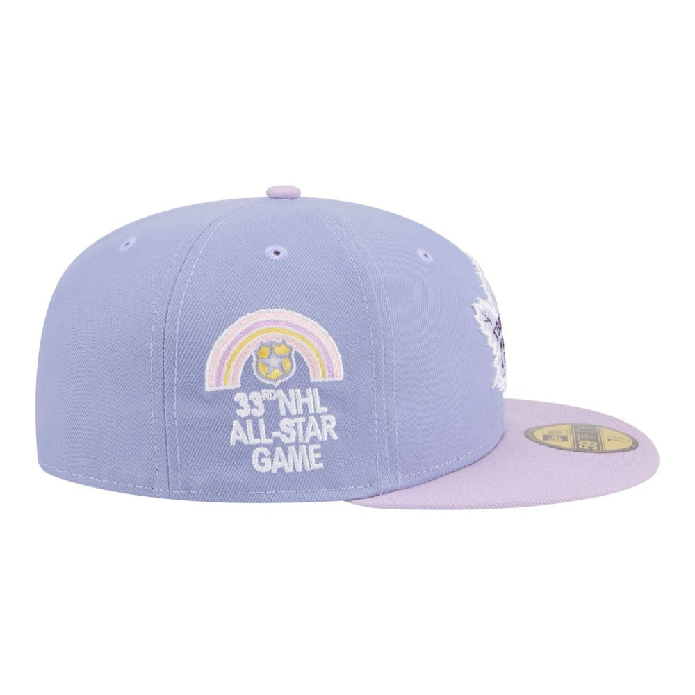 Toronto Maple Leafs - New Era Lavender Bloom 59FIFTY Fitted Hat Light Purple/Purple