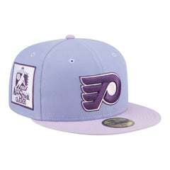 Philadelphia Flyers - New Era Lavender Bloom 59FIFTY Fitted Hat Light Purple/Purple