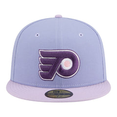Philadelphia Flyers - New Era Lavender Bloom 59FIFTY Fitted Hat Light Purple/Purple