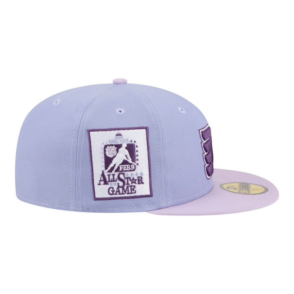Philadelphia Flyers - New Era Lavender Bloom 59FIFTY Fitted Hat Light Purple/Purple