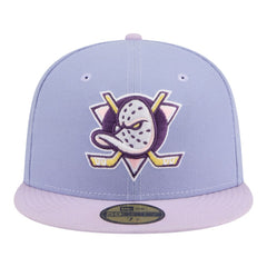 Anaheim Ducks - New Era Lavender Bloom 59FIFTY Fitted Hat Light Purple/Purple