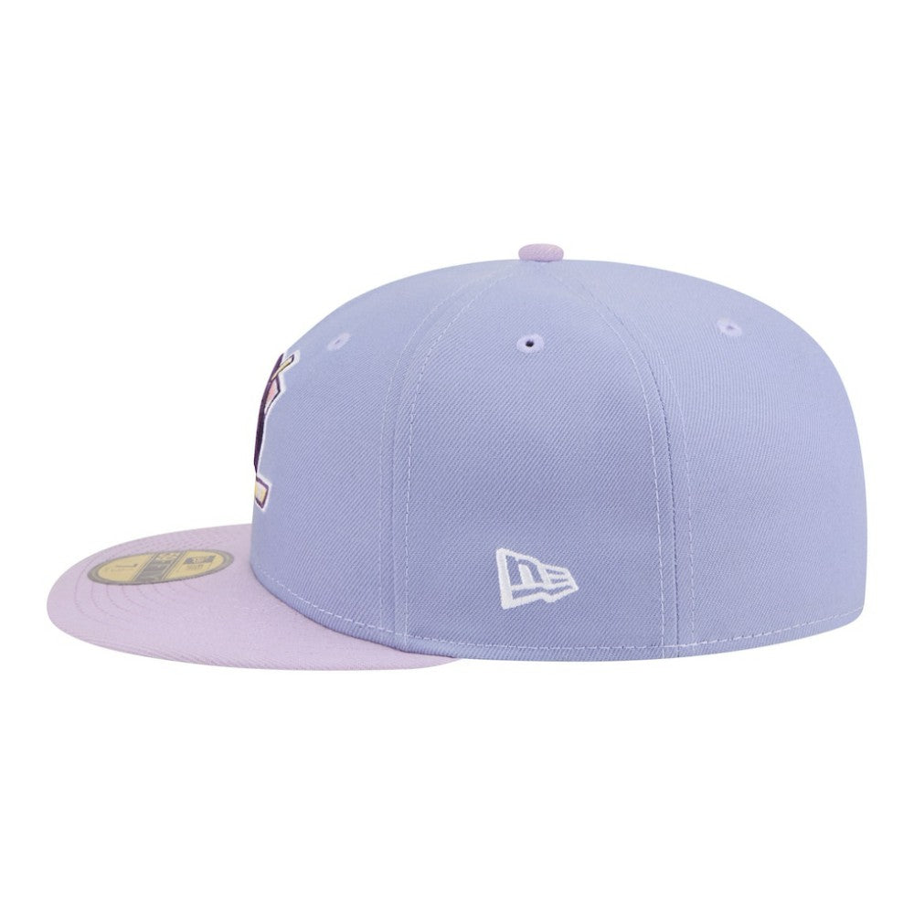 Anaheim Ducks - New Era Lavender Bloom 59FIFTY Fitted Hat Light Purple/Purple