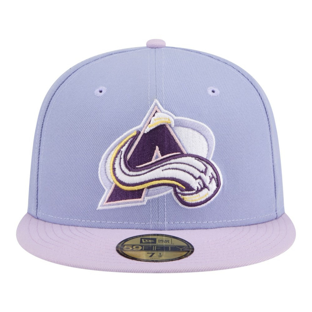 Colorado Avalanche - New Era Lavender Bloom 59FIFTY Fitted Hat Light Purple/Purple