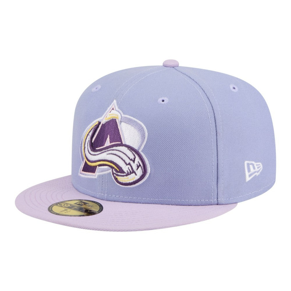 Colorado Avalanche - New Era Lavender Bloom 59FIFTY Fitted Hat Light Purple/Purple