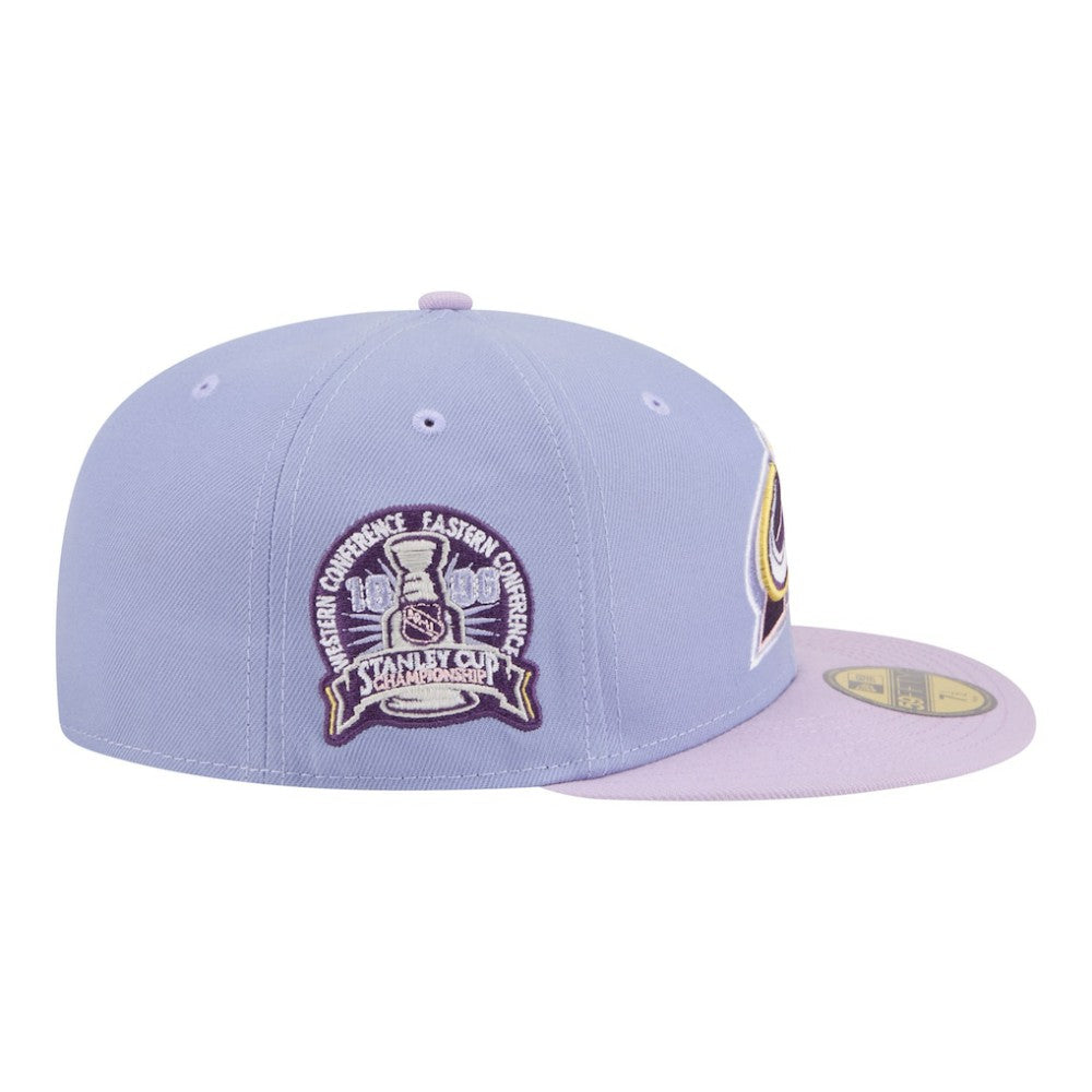 Colorado Avalanche - New Era Lavender Bloom 59FIFTY Fitted Hat Light Purple/Purple