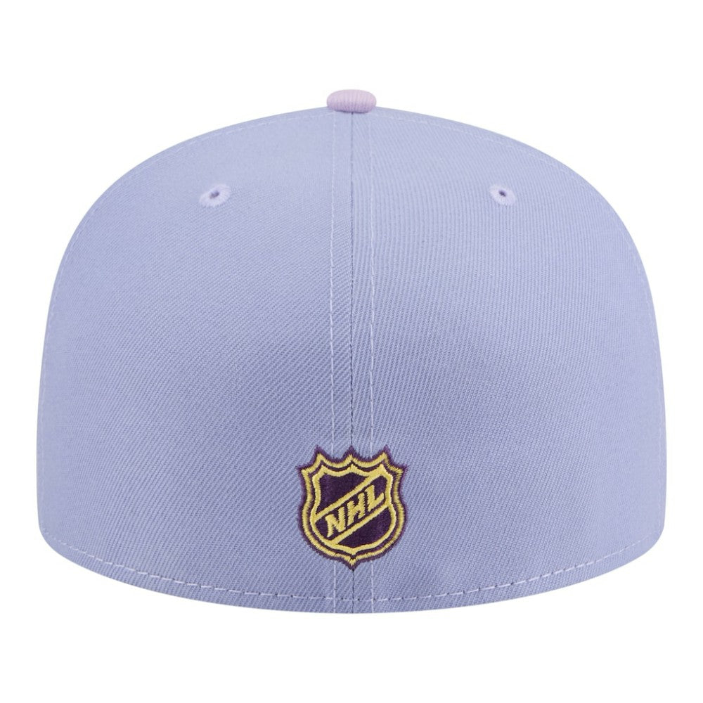 Chicago Blackhawks New Era Lavender Bloom 59FIFTY Fitted Hat Light Purple/Purple