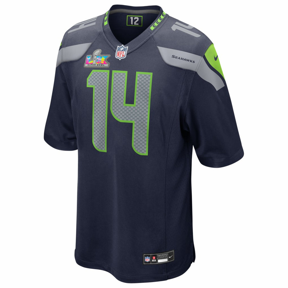 Sam Darnold Seattle Seahawks Super Bowl LX Patch Game Jersey College Navy - Nike