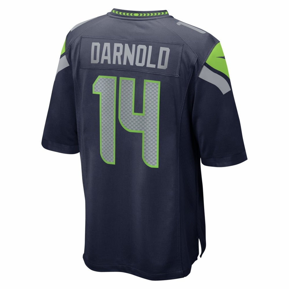 Sam Darnold Seattle Seahawks Super Bowl LX Patch Game Jersey College Navy - Nike