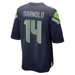 Sam Darnold Seattle Seahawks Super Bowl LX Patch Game Jersey College Navy - Nike