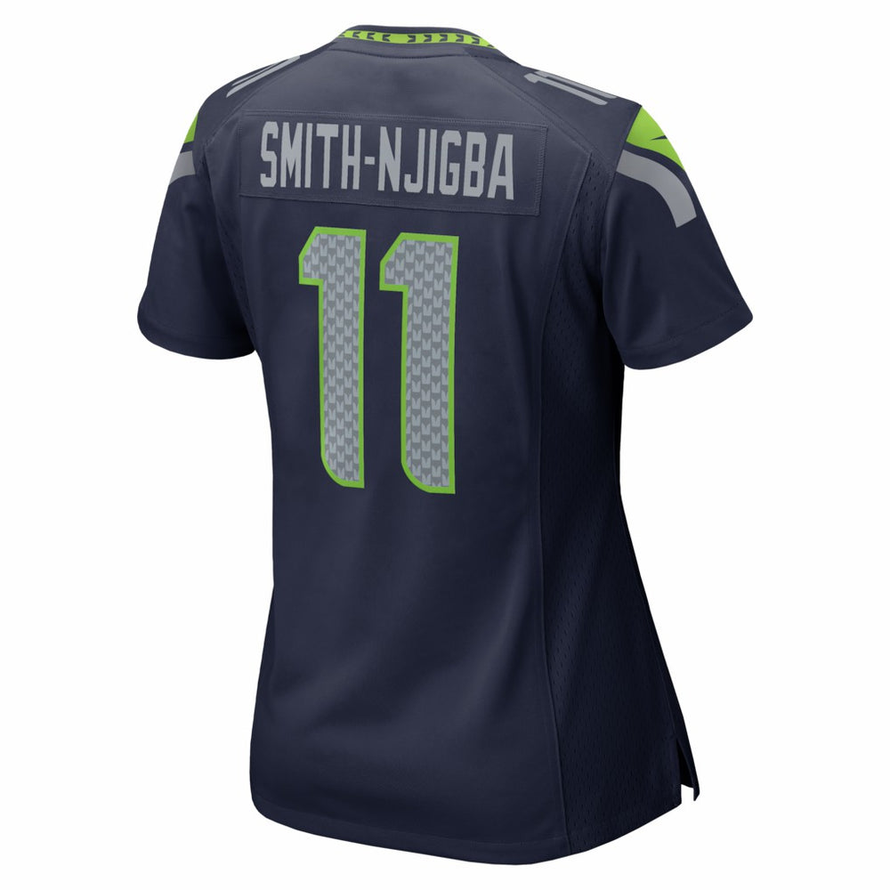 Jaxon Smith-Njigba Seattle Seahawks Women's Super Bowl LX Patch Game Jersey College Navy - Nike