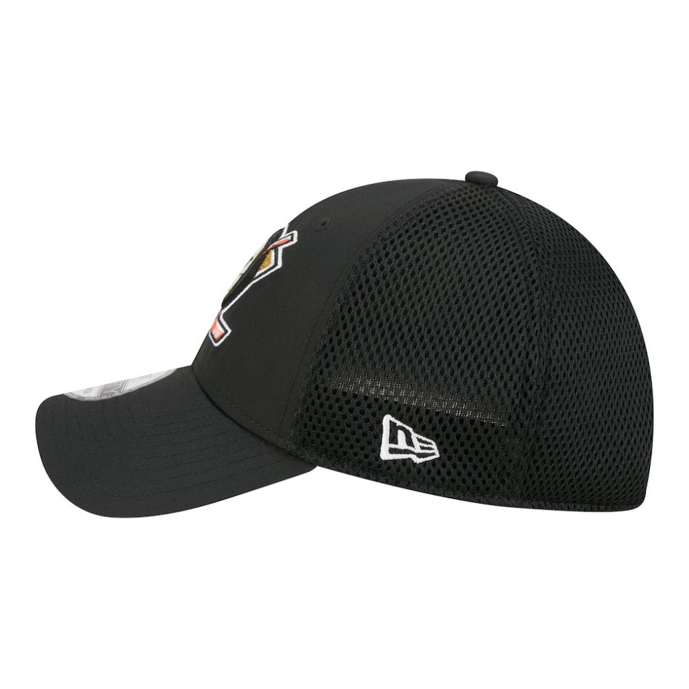 Anaheim Ducks - New Era Logo 39THIRTY Flex Hat Black