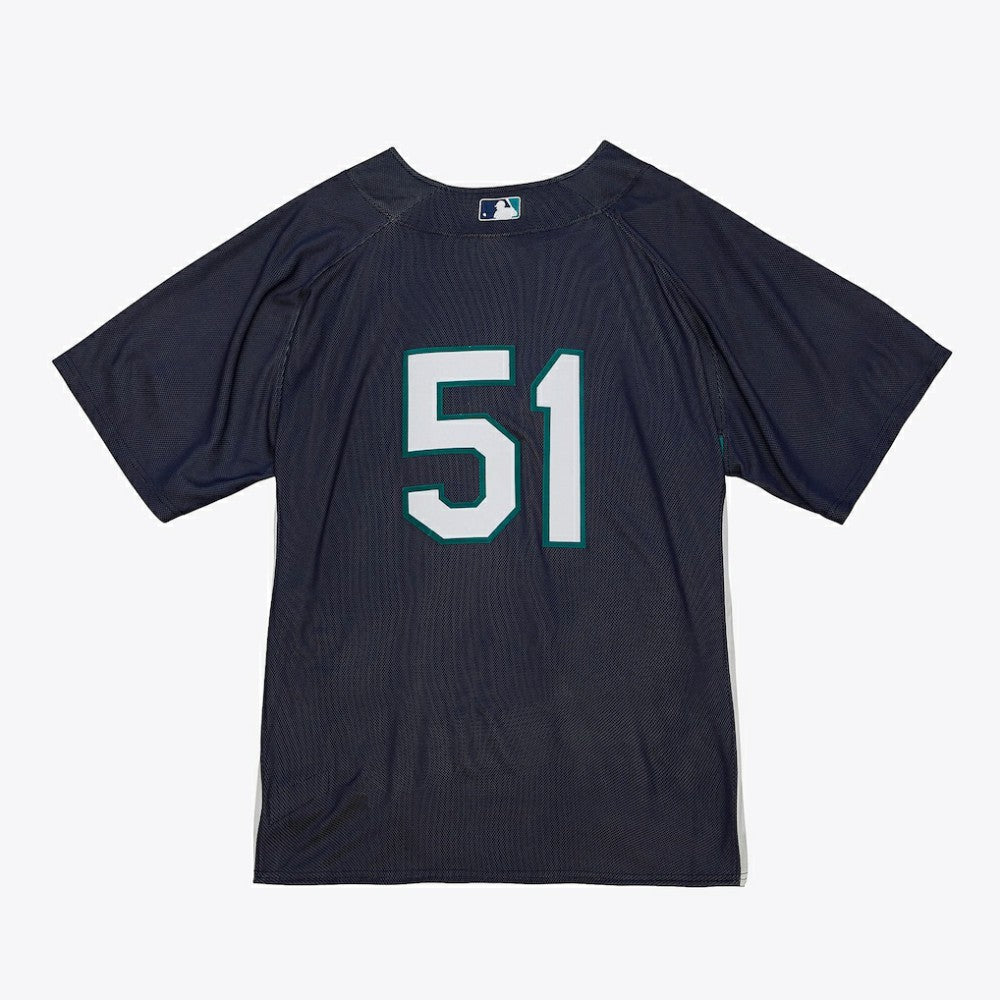 Ichiro Suzuki Seattle Mariners Mitchell & Ness Big & Tall Cooperstown Mesh Batting Practice Jersey Clearance