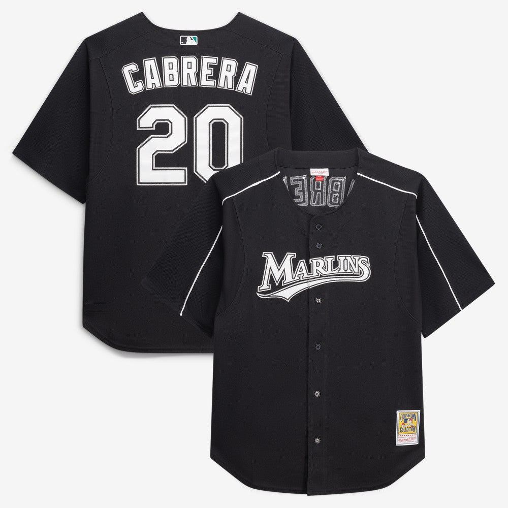Miguel Cabrera Miami Marlins Mitchell & Ness Big & Tall Cooperstown Mesh Batting Practice Jersey Online