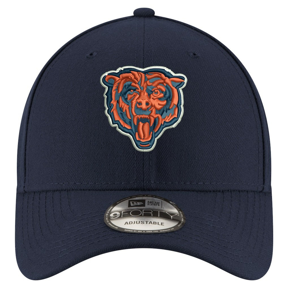 Chicago Bears New Era Youth 9FORTY Adjustable Hat Navy - NFL