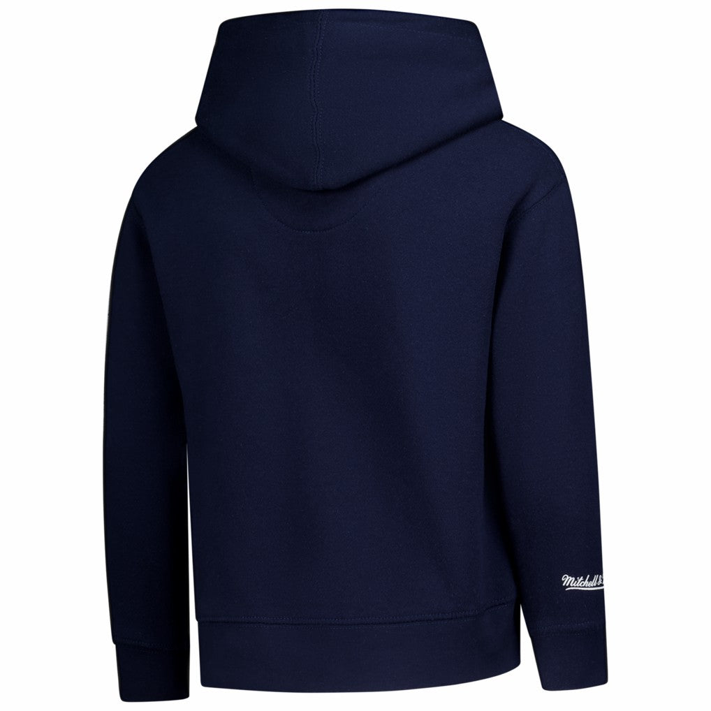 Chicago Bears Youth Retro Logo Hoodie Navy - Mitchell & Ness