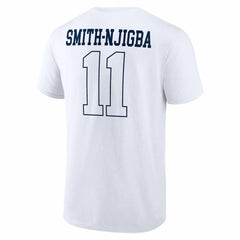 Jaxon Smith-Njigba Seattle Seahawks Tonal Name & Number T-Shirt White - NFL