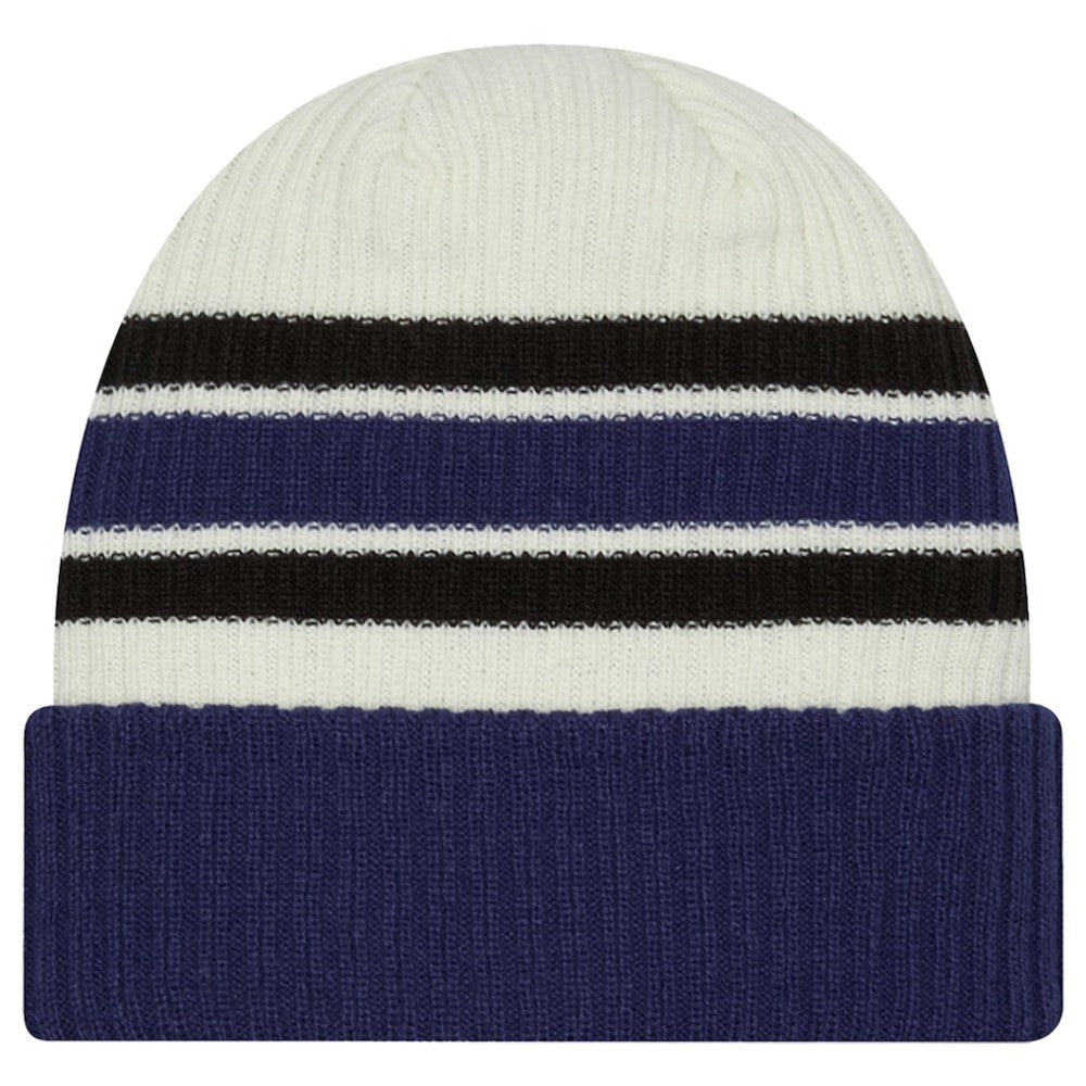 Tampa Bay Lightning - New Era Vintage Cuffed Knit Hat Cream/Blue