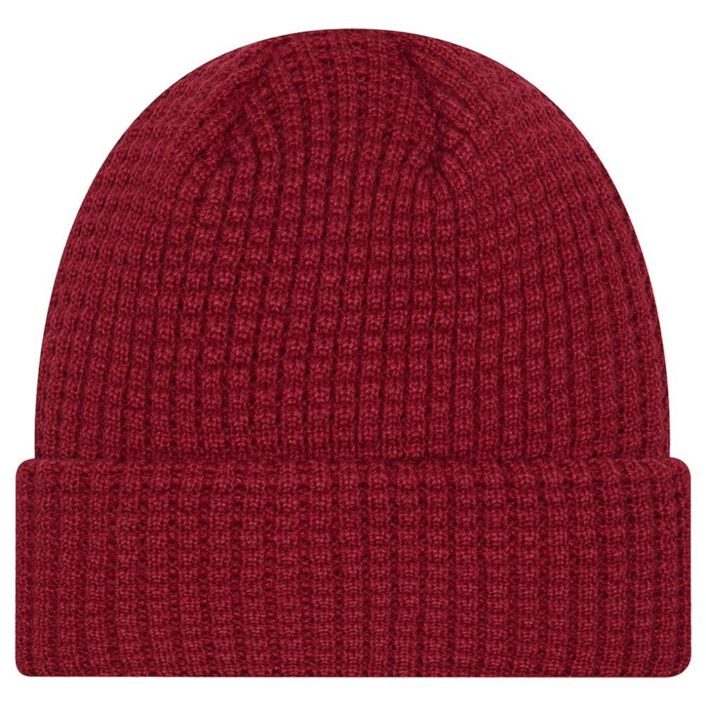 Colorado Avalanche - New Era Waffle Cuffed Knit Hat Burgundy