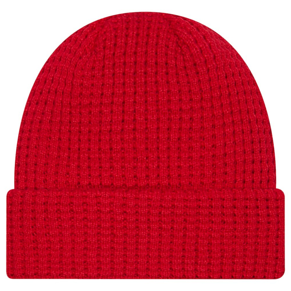 Carolina Hurricanes - New Era Waffle Cuffed Knit Hat Red