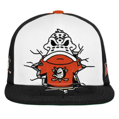 Anaheim Ducks - Mitchell & Ness Youth Mascot Snapback Hat Orange