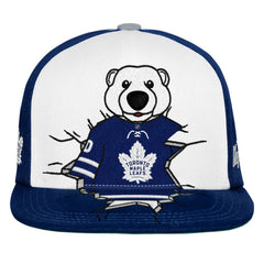 Toronto Maple Leafs - Mitchell & Ness Youth Mascot Snapback Hat Navy