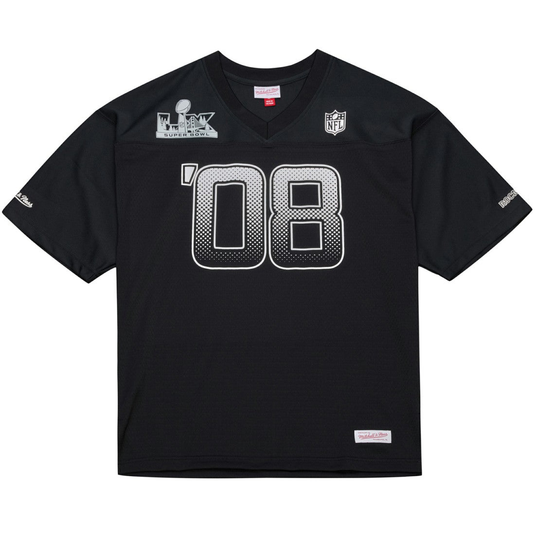 Super Bowl LX x Roc Nation Legacy Jersey Black - Mitchell & Ness