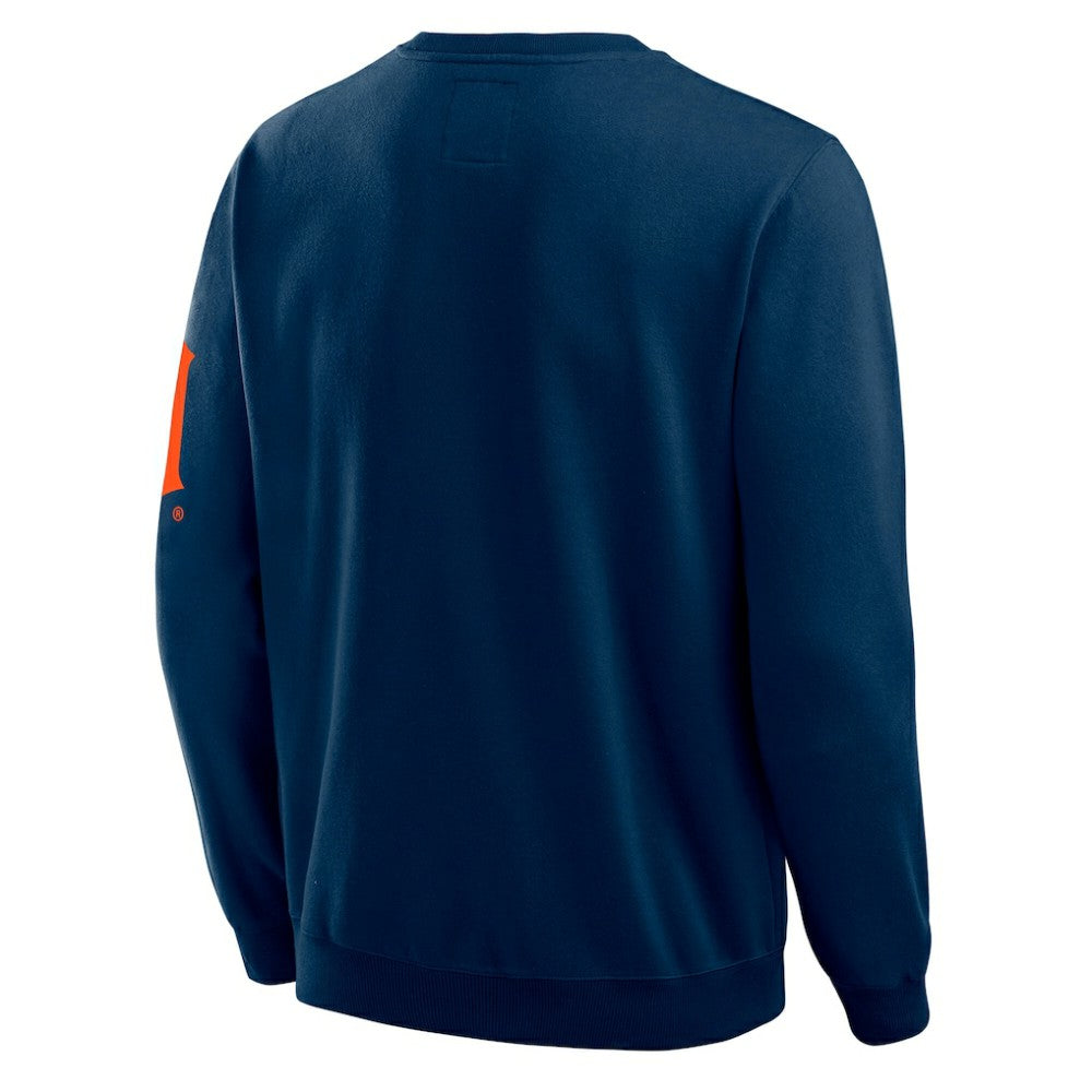 Detroit Tigers Darius Rucker Collection by Fanatics Washed Crew Neck Pullover Sweatshirt discount