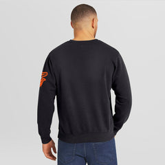 Baltimore Orioles Darius Rucker Collection by Fanatics Washed Crew Neck Pullover Sweatshirt Lifestyle