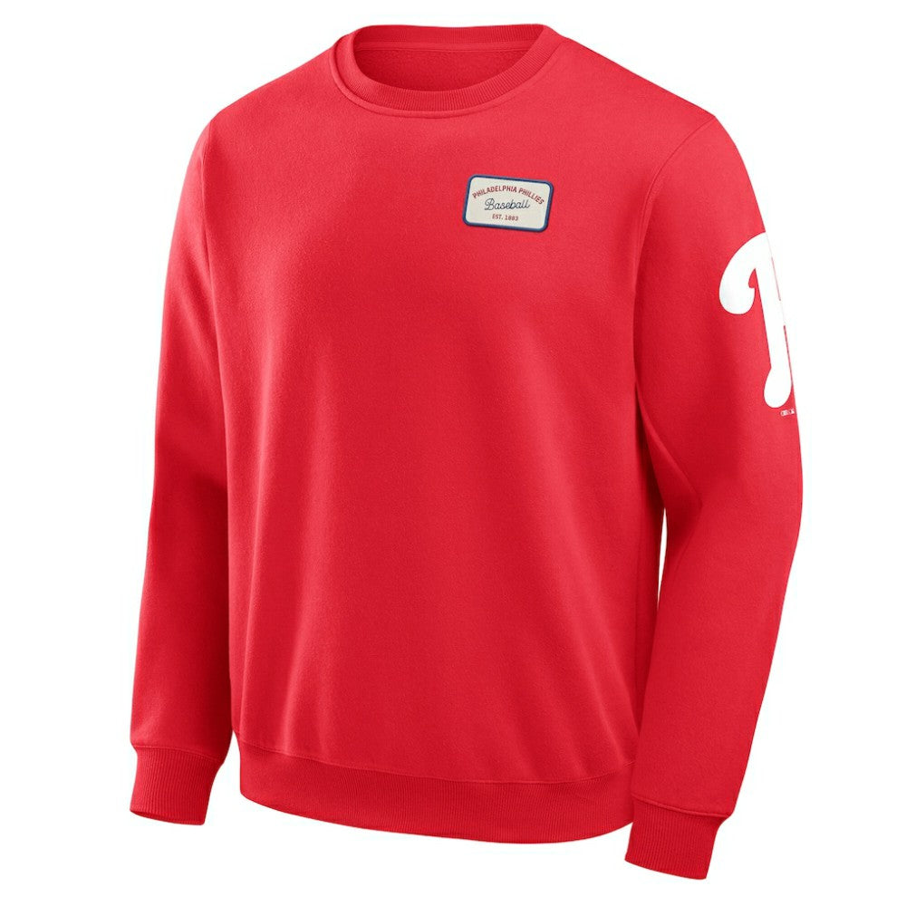 Philadelphia Phillies Darius Rucker Collection by Fanatics Washed Crew Neck Pullover Sweatshirt Near Me