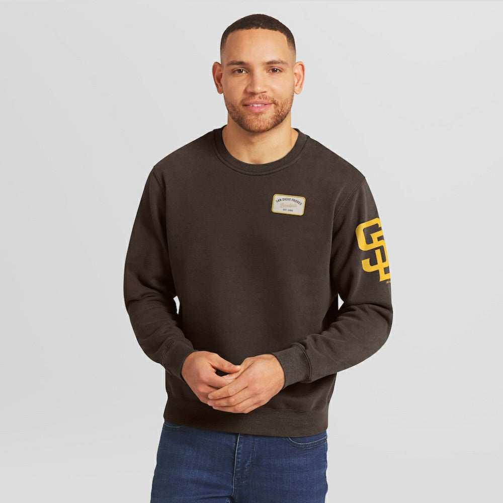 San Diego Padres Darius Rucker Collection by Fanatics Washed Crew Neck Pullover Sweatshirt Near Me