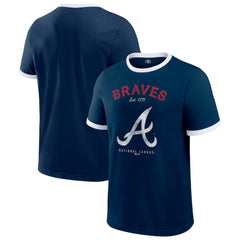Atlanta Braves Darius Rucker Collection by Fanatics Washed Ringer T-Shirt Clearance