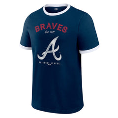 Atlanta Braves Darius Rucker Collection by Fanatics Washed Ringer T-Shirt Clearance