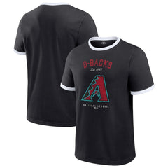 Arizona Diamondbacks Darius Rucker Collection by Fanatics Washed Ringer T-Shirt On Sale