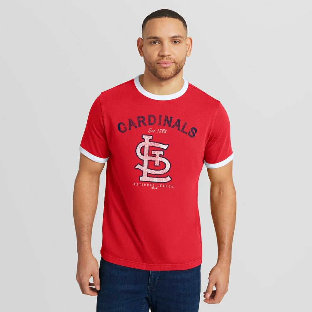 St. Louis Cardinals Darius Rucker Collection by Fanatics Washed Ringer T-Shirt for sale
