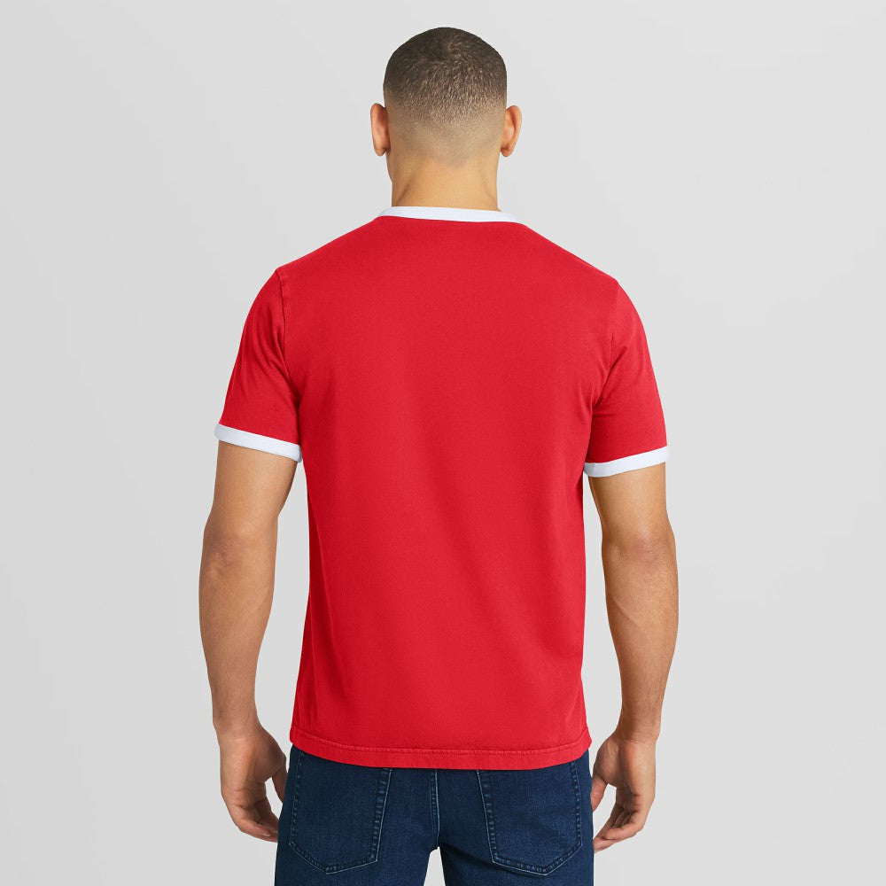 Cincinnati Reds Darius Rucker Collection by Fanatics Washed Ringer T-Shirt for sale
